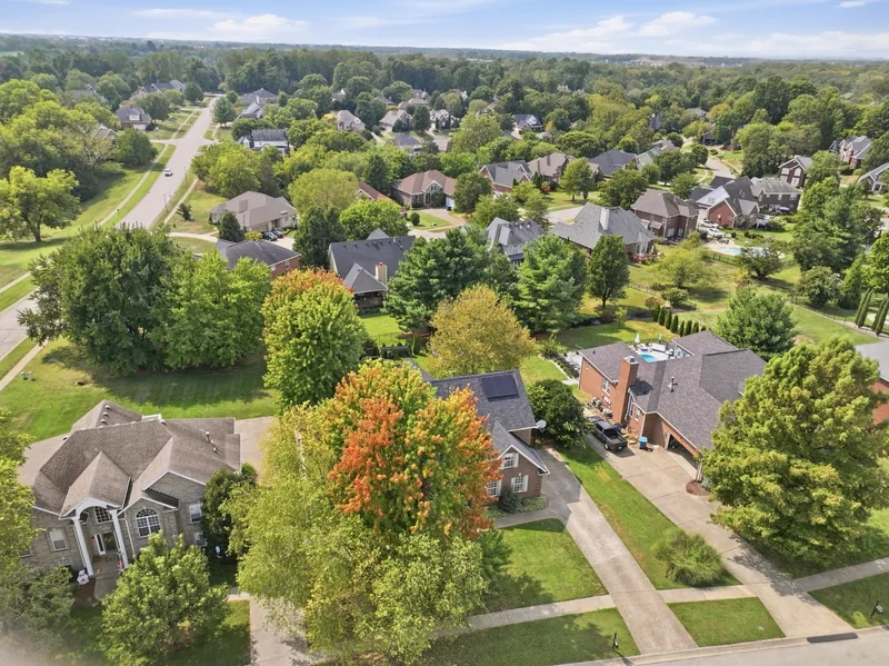 Aerial view of Moser Farms