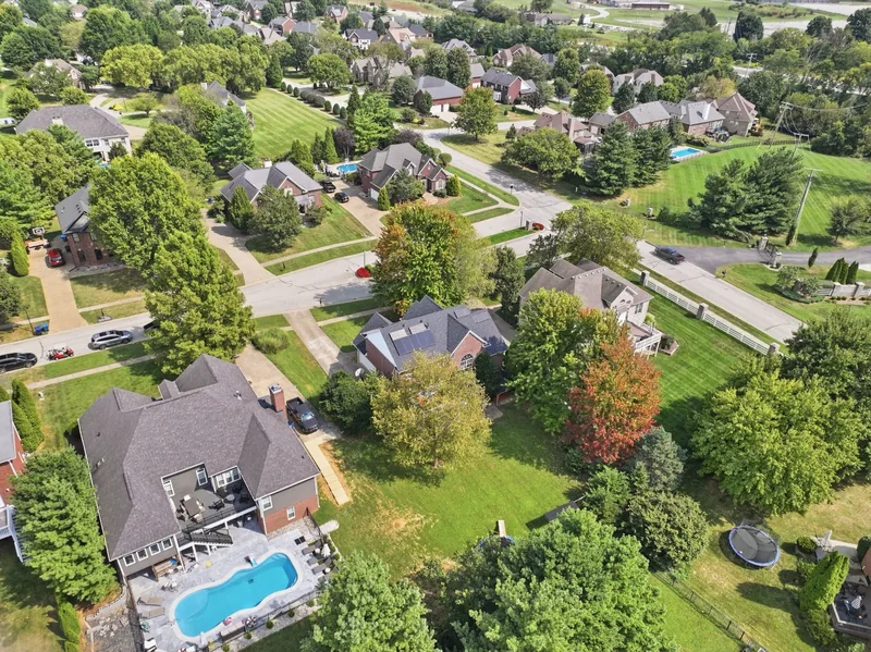 Aerial view of Moser Farms