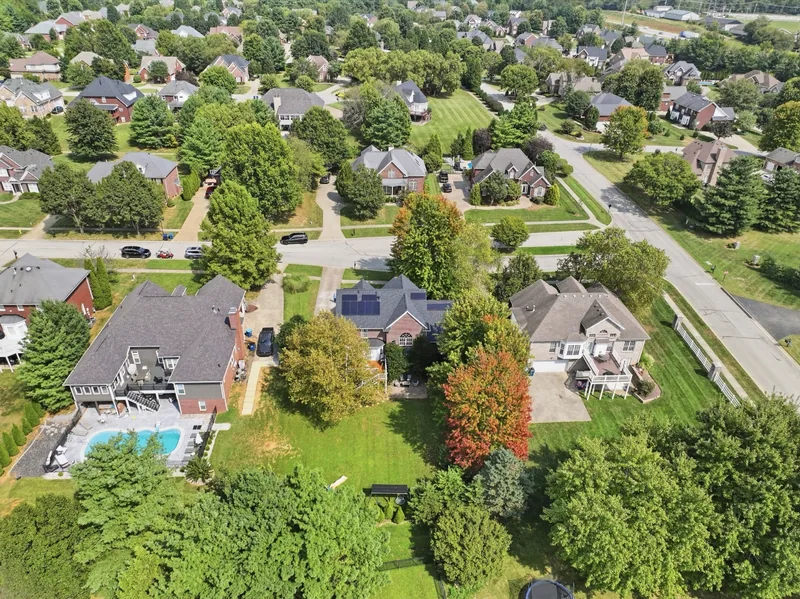 Aerial view of Moser Farms