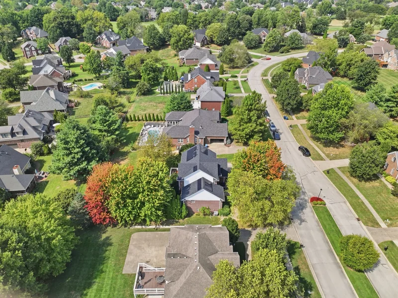 Aerial view of Moser Farms