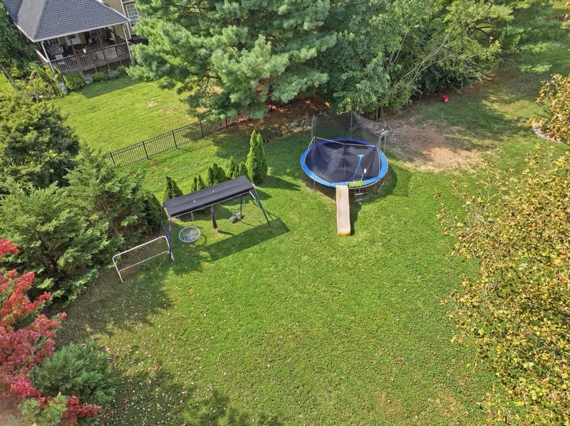 Backyard from above