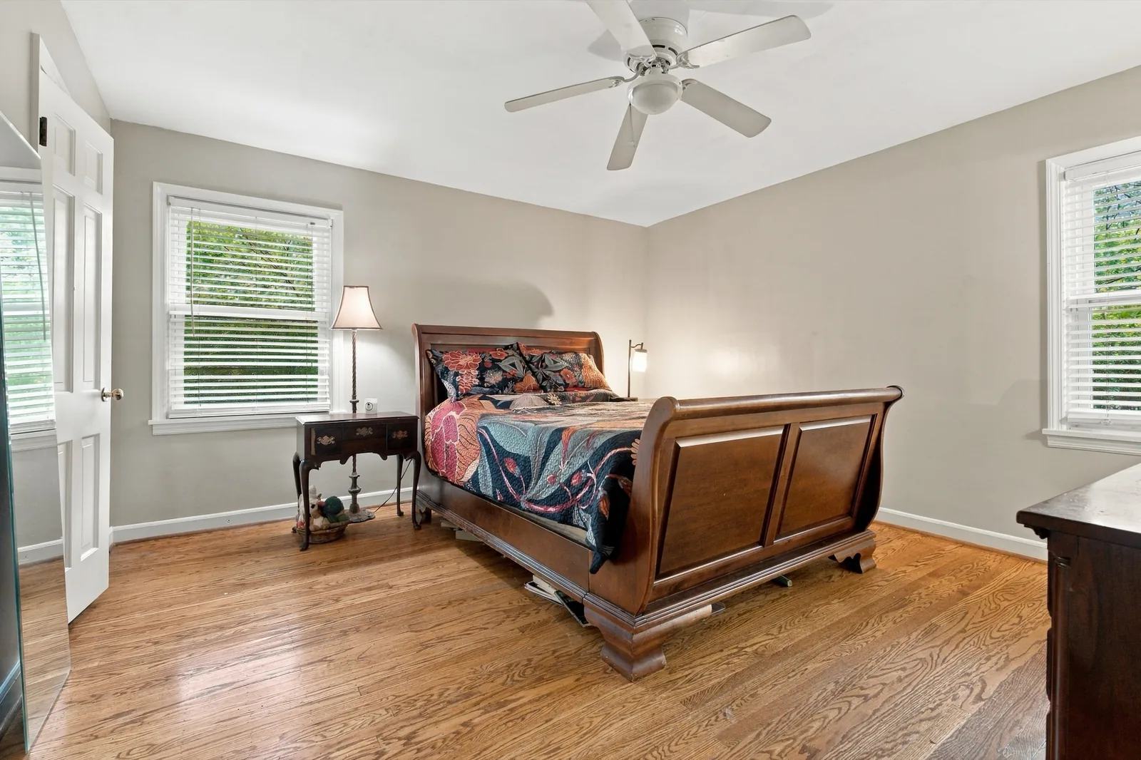 The primary bedroom