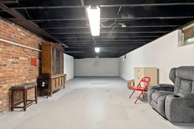 Unfinished basement