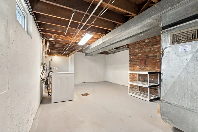 Unfinished basement