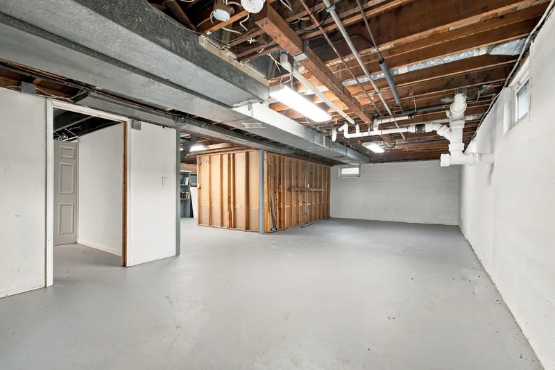 Unfinished basement